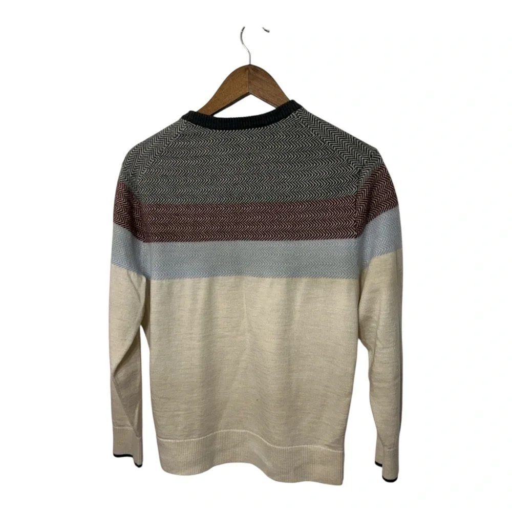 Daniel Cremieux 100% Extra Fine Merino‎ Wool Sweater Men’s L Crewneck Luxury